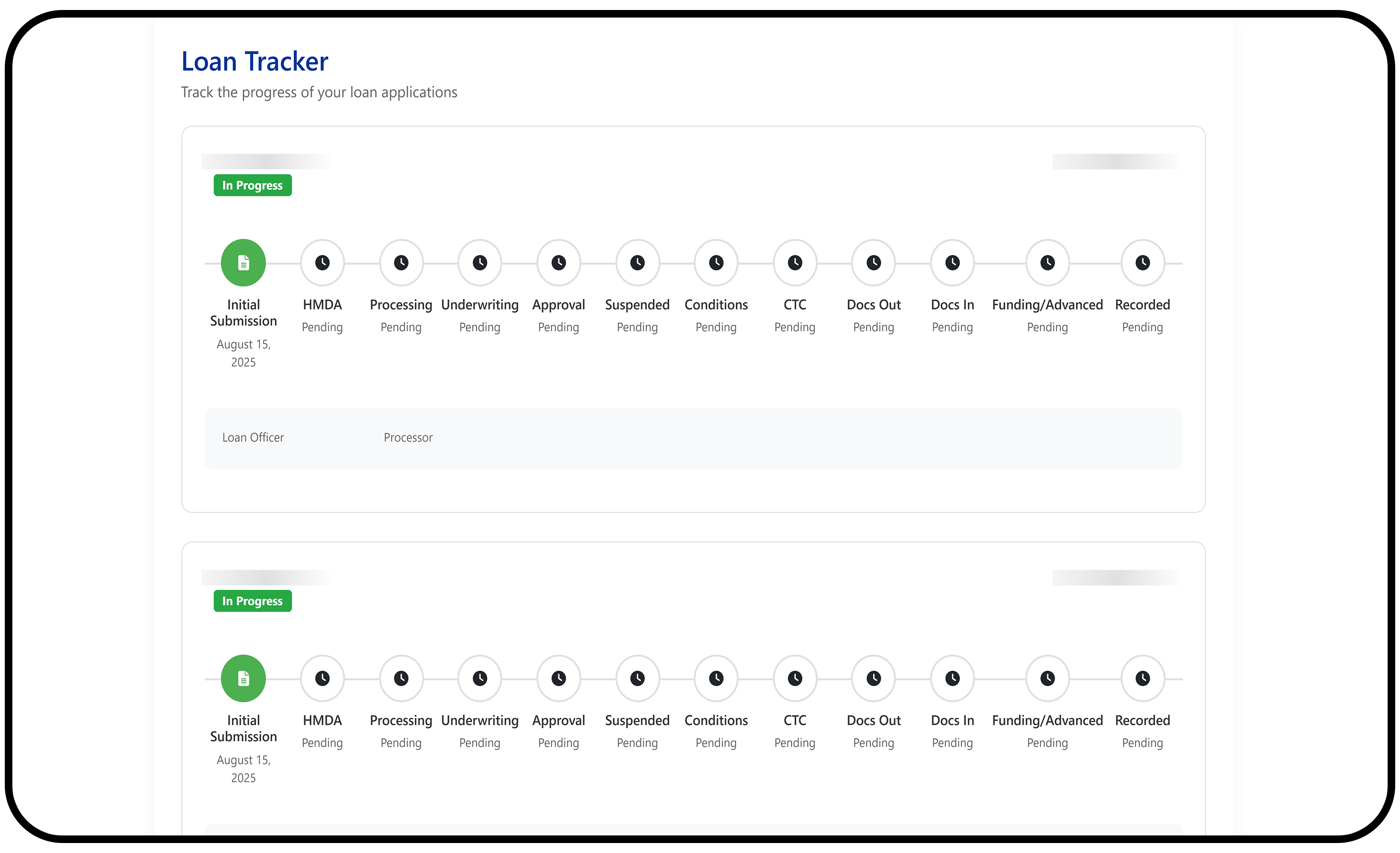 Loan Tracker